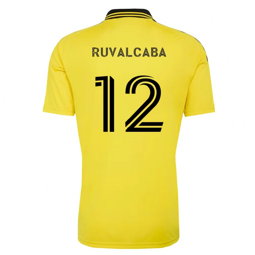 Danxen Kvinnor Cesar Ruvalcaba #12 Gul Svart Hemmatröja Matchtröjor 2026/27 Tröjor T-Tröja