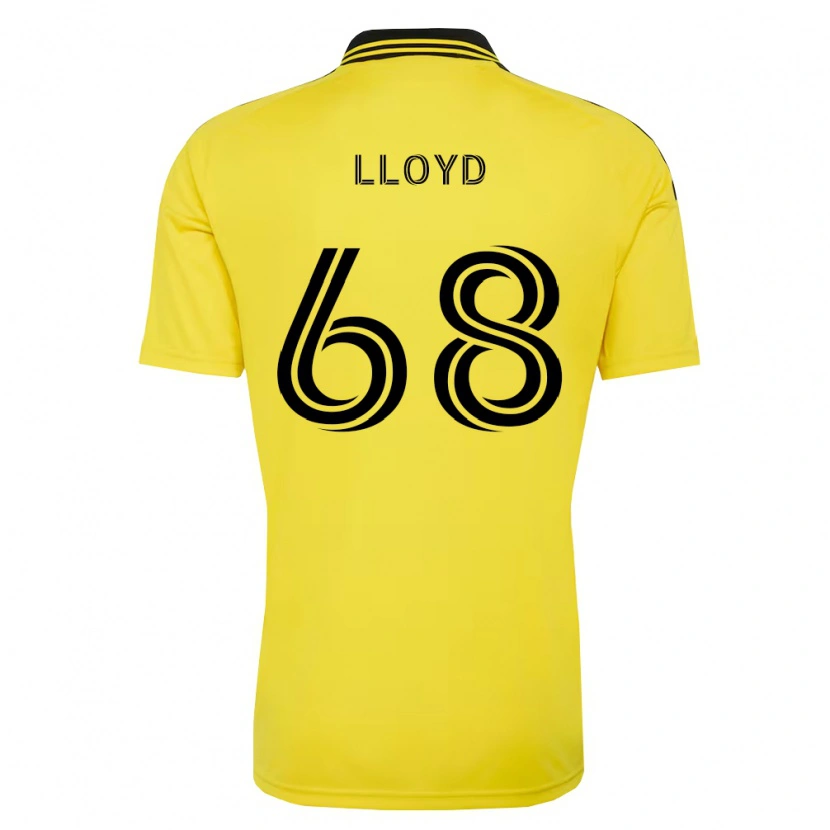 Danxen Kvinnor Zach Lloyd #68 Gul Svart Hemmatröja Matchtröjor 2026/27 Tröjor T-Tröja