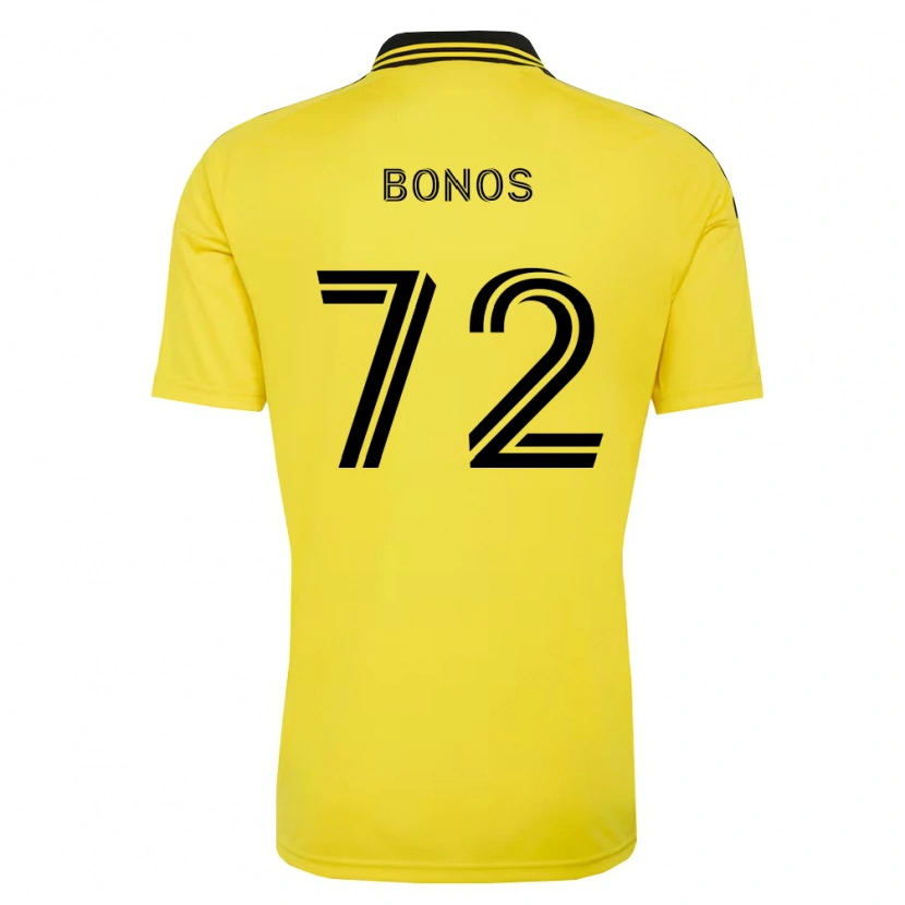 Danxen Kvinnor Jackson Bonos #72 Gul Svart Hemmatröja Matchtröjor 2026/27 Tröjor T-Tröja