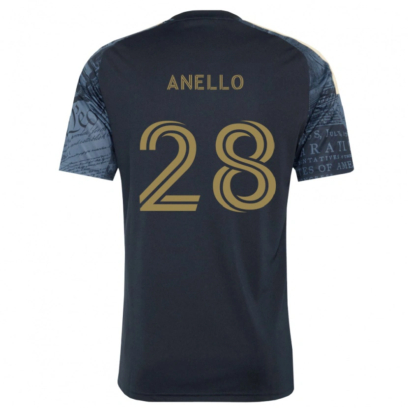 Danxen Kvinnor Agustín Anello #28 Marinblå Brun Hemmatröja Matchtröjor 2026/27 Tröjor T-Tröja