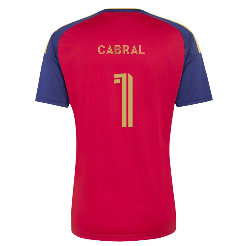 Danxen Kvinnor Rafael Cabral #1 Kungligt Blå Brun Röd Hemmatröja Matchtröjor 2026/27 Tröjor T-Tröja