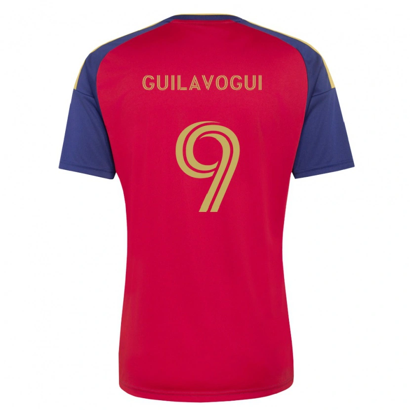 Danxen Kvinnor Morgan Guilavogui #9 Kungligt Blå Brun Röd Hemmatröja Matchtröjor 2026/27 Tröjor T-Tröja