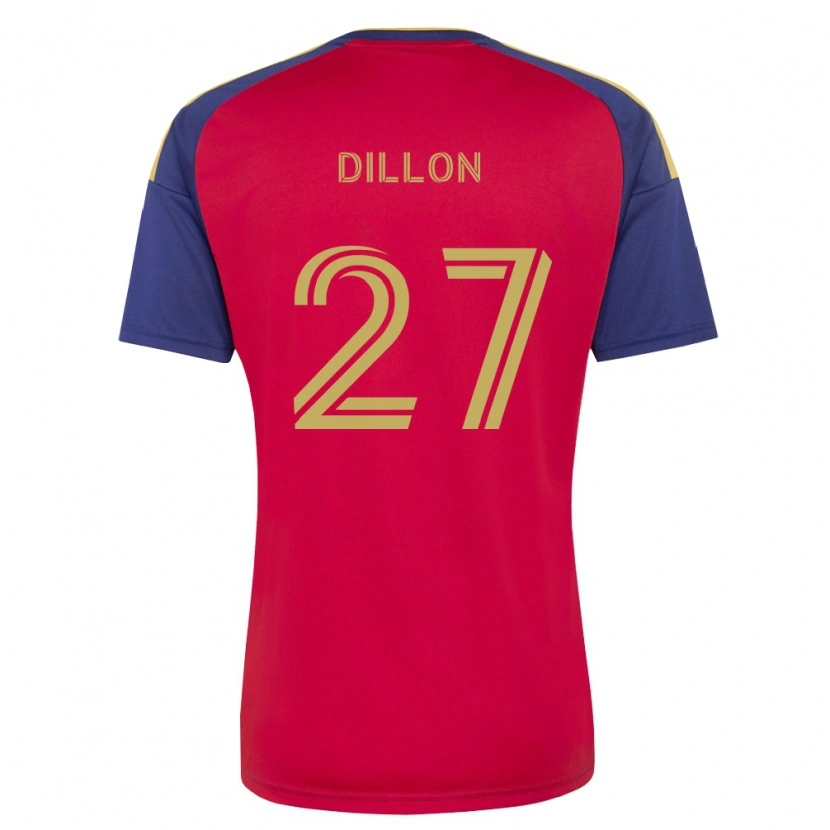 Danxen Kvinnor Griffin Dillon #27 Kungligt Blå Brun Röd Hemmatröja Matchtröjor 2026/27 Tröjor T-Tröja