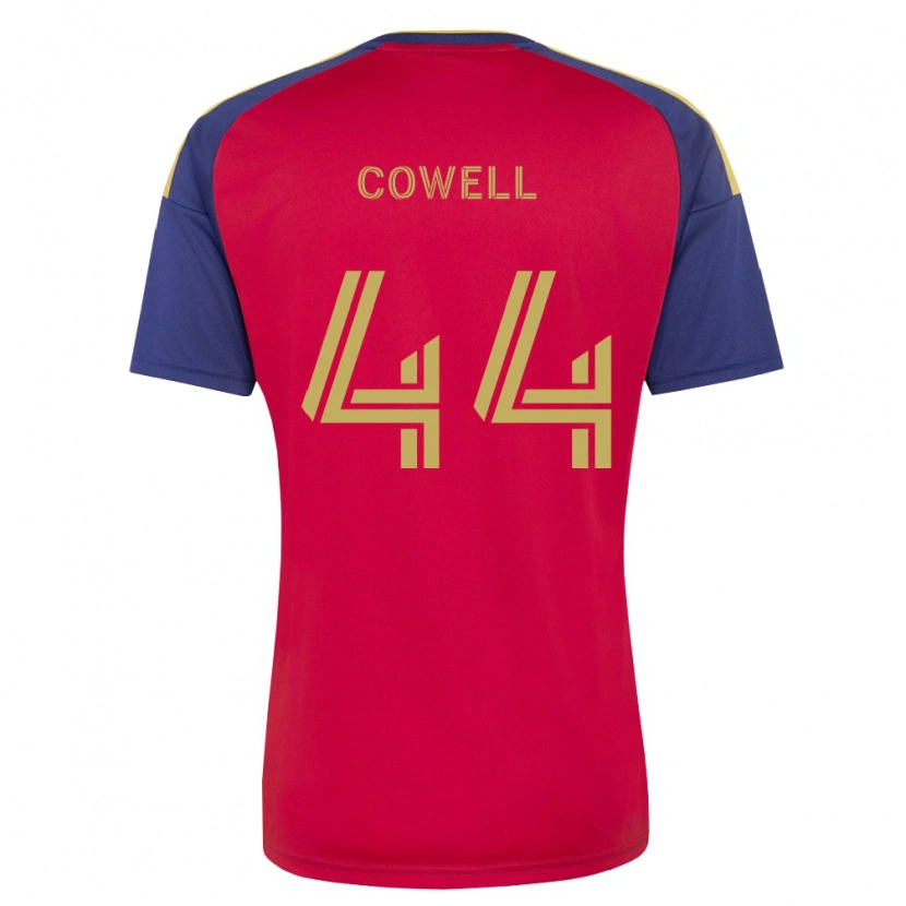 Danxen Kvinnor Chance Cowell #44 Kungligt Blå Brun Röd Hemmatröja Matchtröjor 2026/27 Tröjor T-Tröja