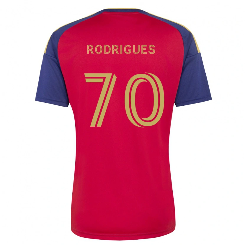 Danxen Kvinnor Lineker Rodrigues #70 Kungligt Blå Brun Röd Hemmatröja Matchtröjor 2026/27 Tröjor T-Tröja