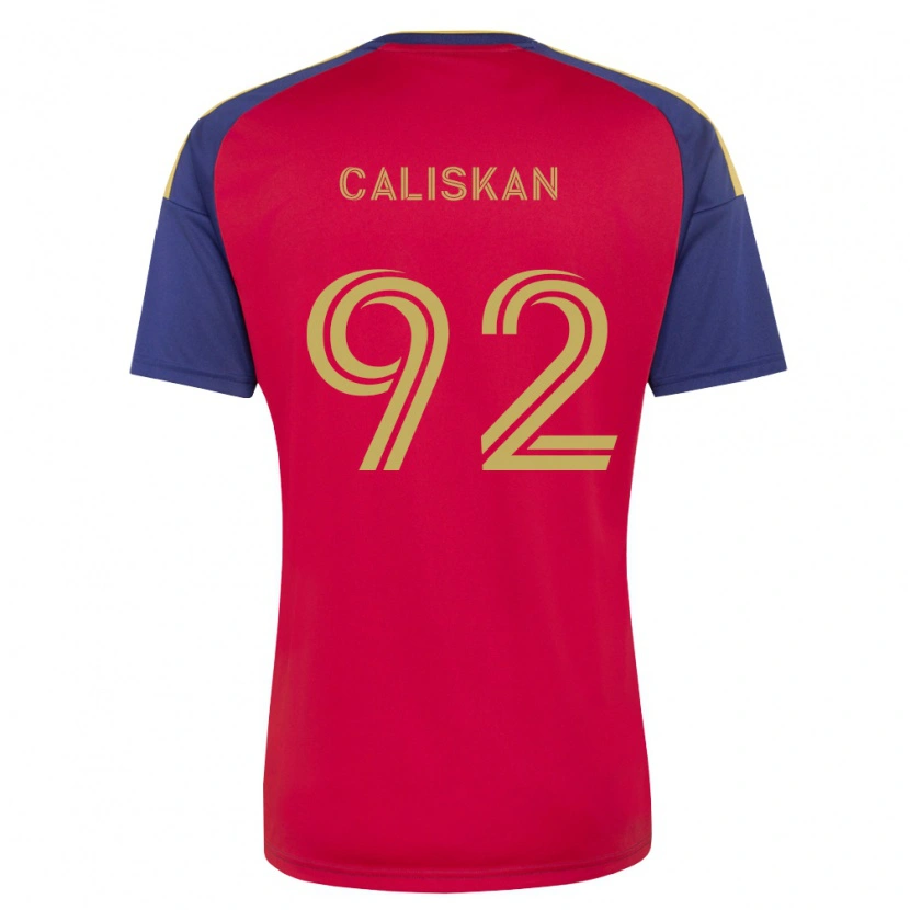 Danxen Kvinnor Noel Caliskan #92 Kungligt Blå Brun Röd Hemmatröja Matchtröjor 2026/27 Tröjor T-Tröja