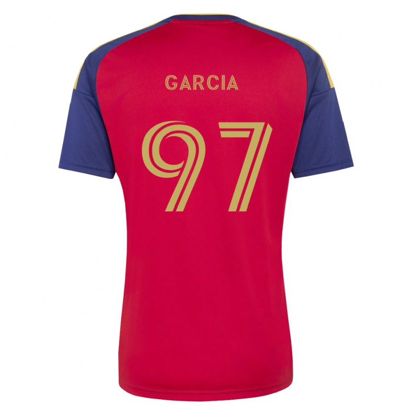 Danxen Kvinnor Gilberto Garcia #97 Kungligt Blå Brun Röd Hemmatröja Matchtröjor 2026/27 Tröjor T-Tröja