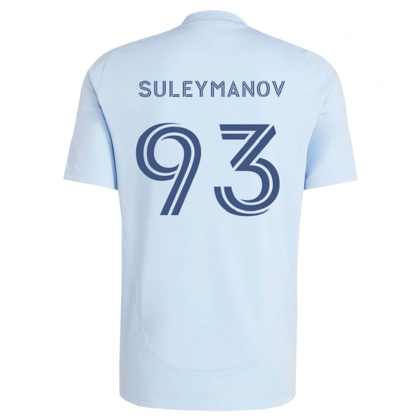 Danxen Kvinnor Shapi Suleymanov #93 Ljusblå Ljusgrå Hemmatröja Matchtröjor 2026/27 Tröjor T-Tröja