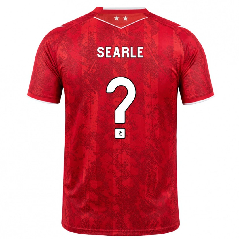 Danxen Kvinnor Jack Searle #0 Röd Vit Hemmatröja Matchtröjor 2026/27 Tröjor T-Tröja