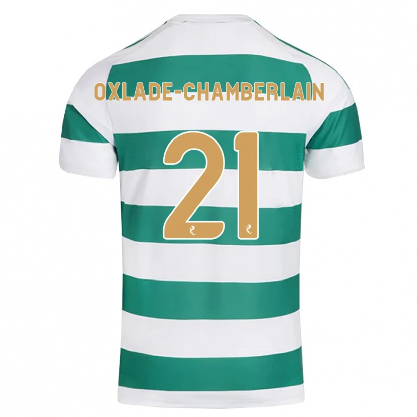 Danxen Kvinnor Alex Oxlade-Chamberlain #21 Mörk Cyan Vit Hemmatröja Matchtröjor 2026/27 Tröjor T-Tröja