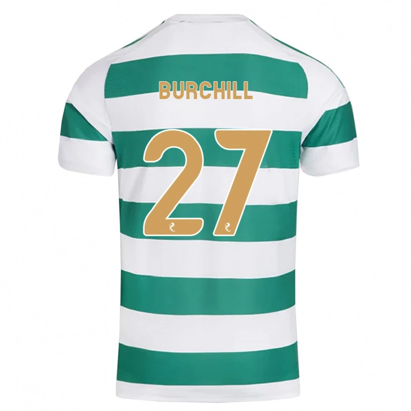 Danxen Kvinnor Tiree Burchill #27 Mörk Cyan Vit Hemmatröja Matchtröjor 2026/27 Tröjor T-Tröja