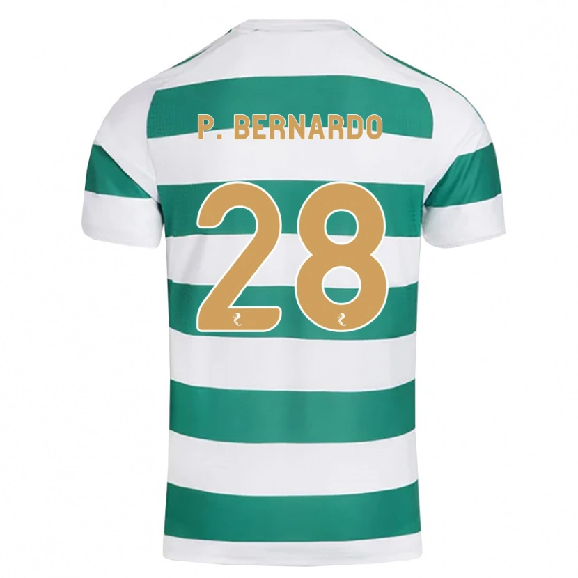Danxen Kvinnor Paulo Bernardo #28 Mörk Cyan Vit Hemmatröja Matchtröjor 2026/27 Tröjor T-Tröja