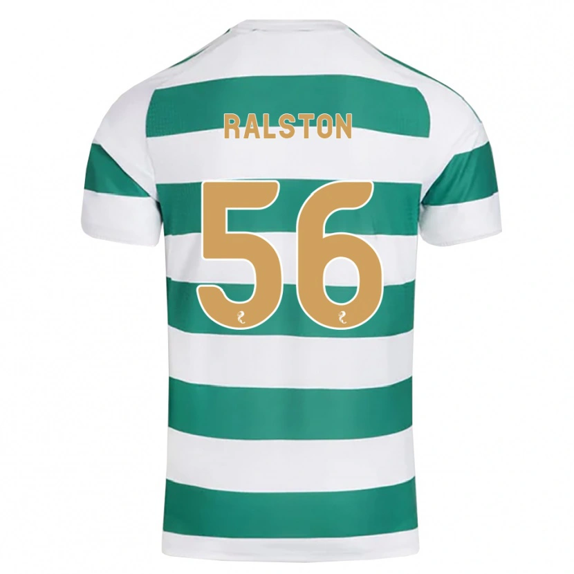 Danxen Kvinnor Anthony Ralston #56 Mörk Cyan Vit Hemmatröja Matchtröjor 2026/27 Tröjor T-Tröja