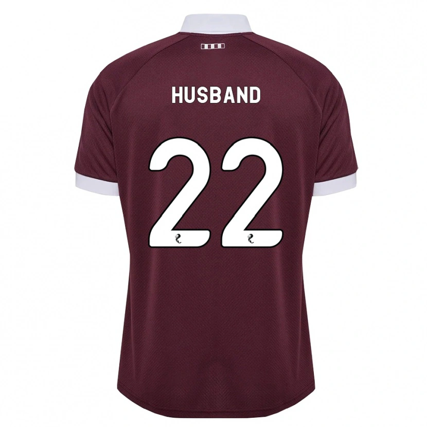 Danxen Kvinnor Jessica Husband #22 Vinröd Vit Hemmatröja Matchtröjor 2026/27 Tröjor T-Tröja
