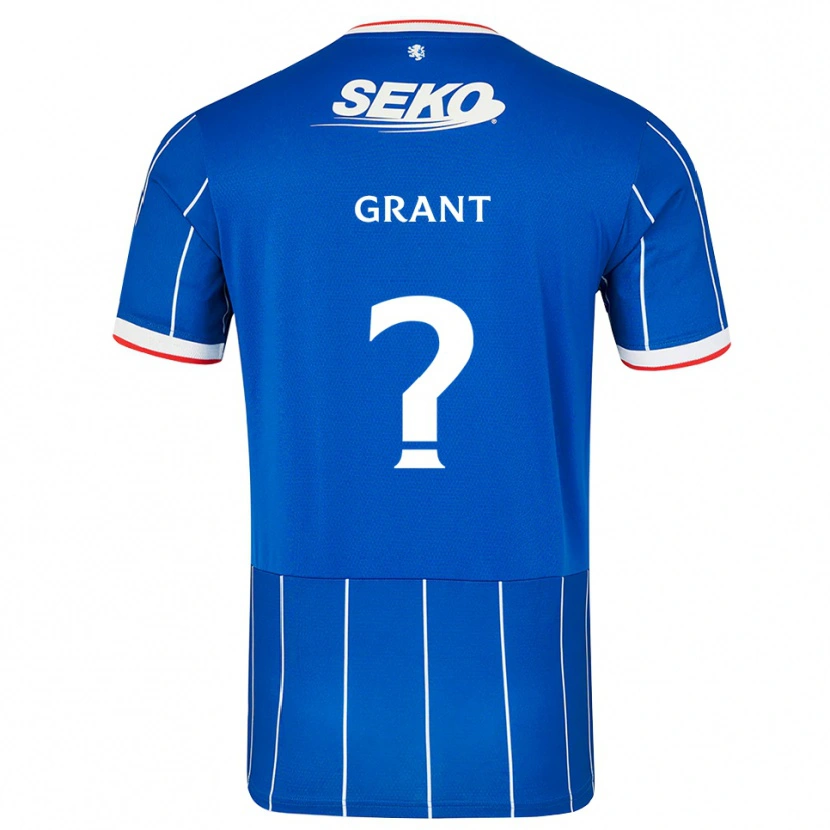 Danxen Kvinnor Leyton Grant #0 Röd Blå Vit Hemmatröja Matchtröjor 2026/27 Tröjor T-Tröja