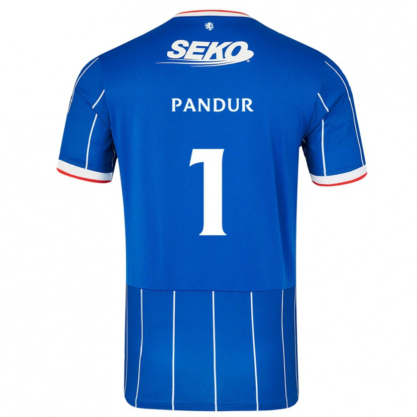 Danxen Kvinnor Ivor Pandur #1 Röd Blå Vit Hemmatröja Matchtröjor 2026/27 Tröjor T-Tröja