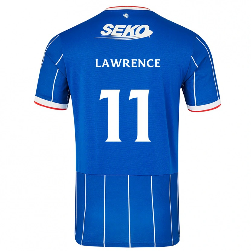 Danxen Kvinnor Tom Lawrence #11 Röd Blå Vit Hemmatröja Matchtröjor 2026/27 Tröjor T-Tröja