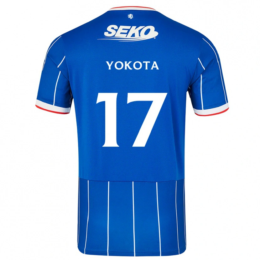 Danxen Kvinnor Daisuke Yokota #17 Röd Blå Vit Hemmatröja Matchtröjor 2026/27 Tröjor T-Tröja