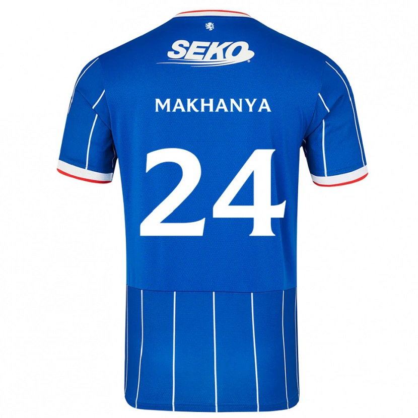 Danxen Kvinnor Olwethu Makhanya #24 Röd Blå Vit Hemmatröja Matchtröjor 2026/27 Tröjor T-Tröja
