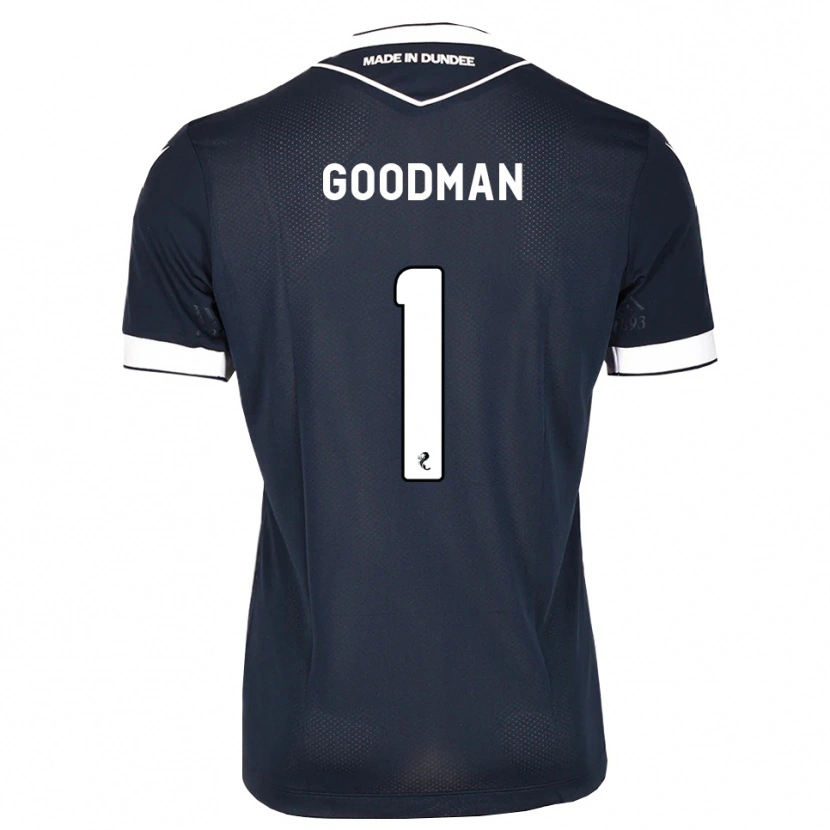Danxen Kvinnor Owen Goodman #1 Midnattsblå Vit Hemmatröja Matchtröjor 2026/27 Tröjor T-Tröja