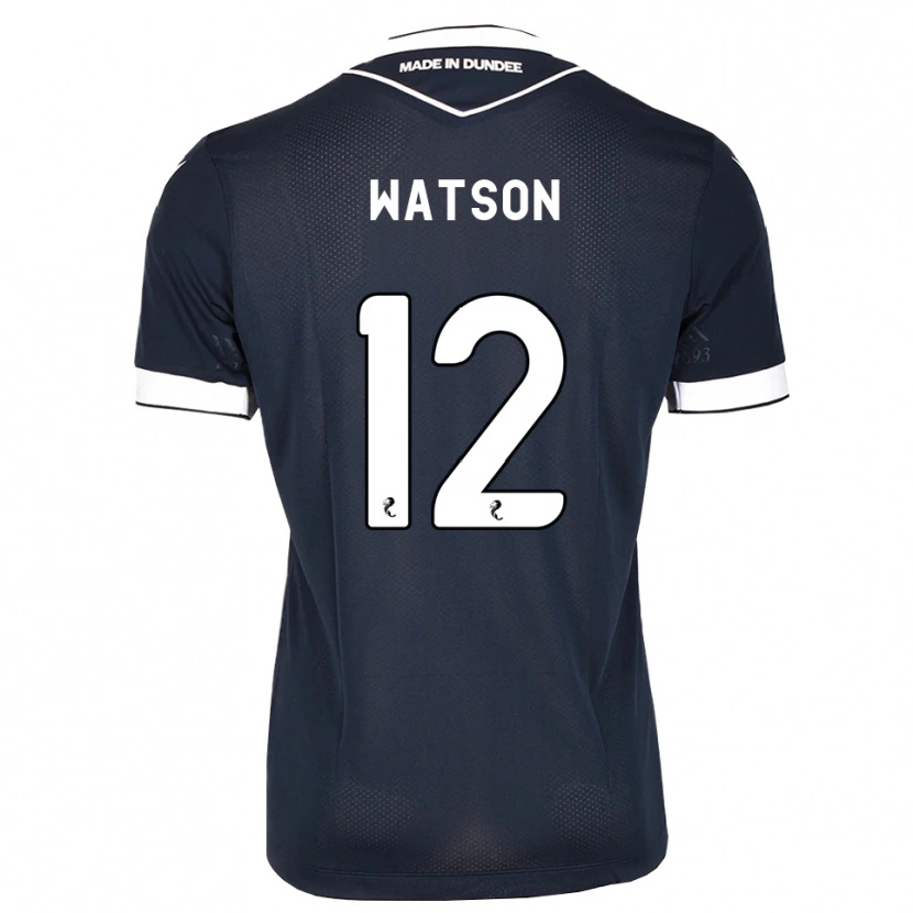 Danxen Kvinnor Johnny Watson #12 Midnattsblå Vit Hemmatröja Matchtröjor 2026/27 Tröjor T-Tröja