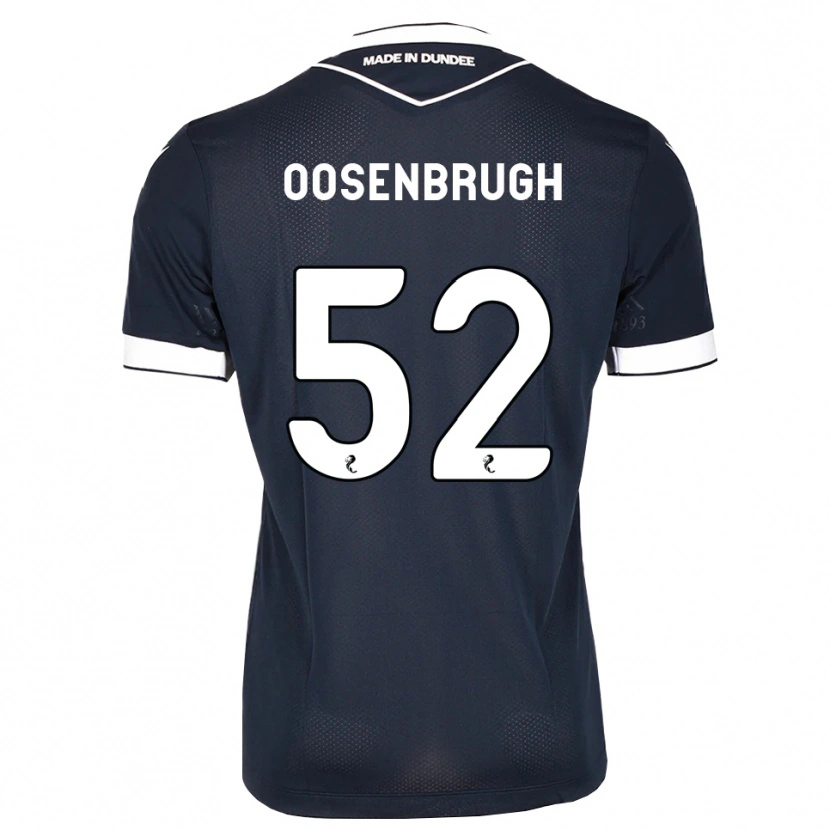 Danxen Kvinnor Charley Oosenbrugh #52 Midnattsblå Vit Hemmatröja Matchtröjor 2026/27 Tröjor T-Tröja