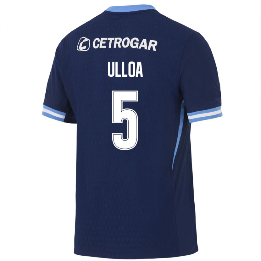 Danxen Kvinnor Camila Ulloa #5 Kungligt Blå Ljusblå Vit Bortatröja Matchtröjor 2026/27 Tröjor T-Tröja