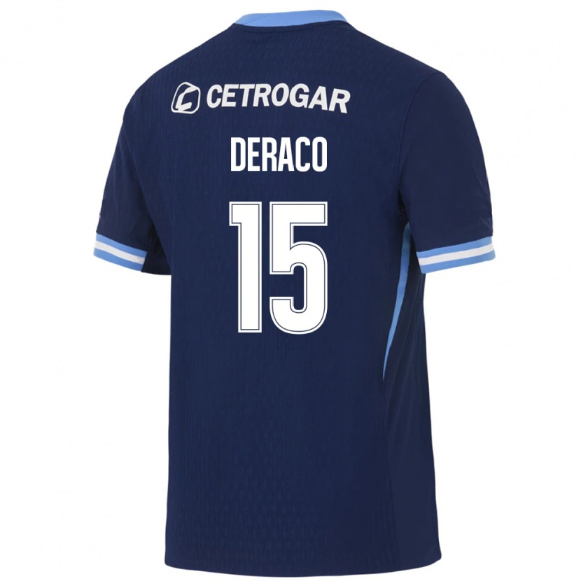 Danxen Kvinnor Dante Deraco #15 Kungligt Blå Ljusblå Vit Bortatröja Matchtröjor 2026/27 Tröjor T-Tröja