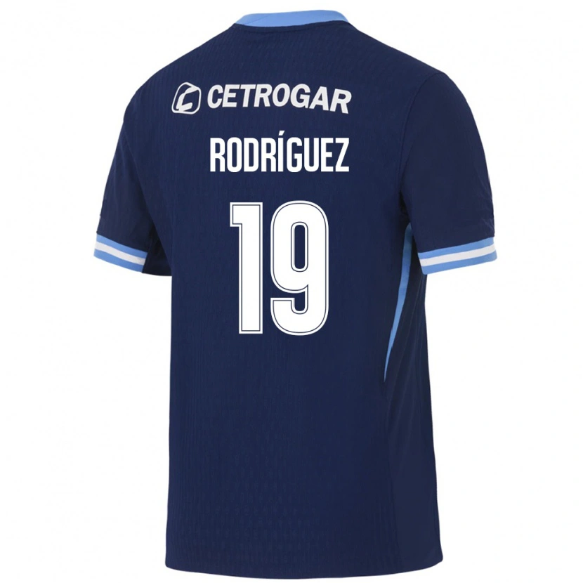 Danxen Kvinnor Ignacio Rodríguez #19 Kungligt Blå Ljusblå Vit Bortatröja Matchtröjor 2026/27 Tröjor T-Tröja