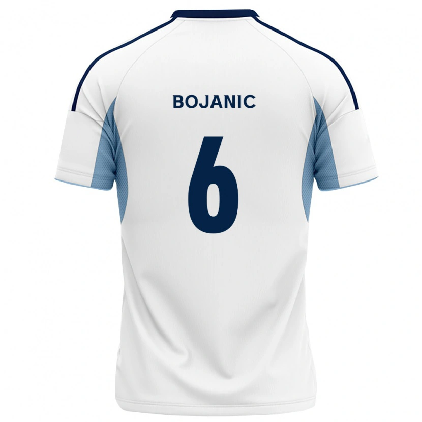 Danxen Kvinnor Darijan Bojanic #6 Kungligt Blå Vit Bortatröja Matchtröjor 2026/27 Tröjor T-Tröja