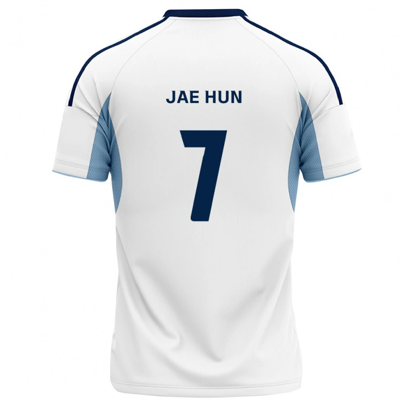 Danxen Kvinnor Jae-Hun Lee #7 Kungligt Blå Vit Bortatröja Matchtröjor 2026/27 Tröjor T-Tröja