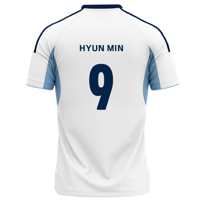 Danxen Kvinnor Hyun-Min Oh #9 Kungligt Blå Vit Bortatröja Matchtröjor 2026/27 Tröjor T-Tröja