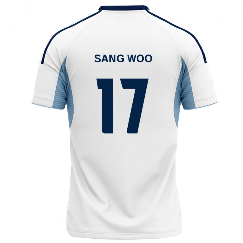 Danxen Kvinnor Sang-Woo Kang #17 Kungligt Blå Vit Bortatröja Matchtröjor 2026/27 Tröjor T-Tröja