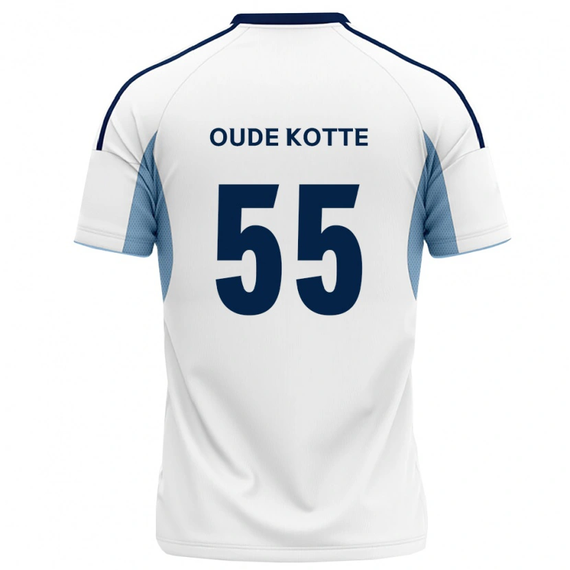 Danxen Kvinnor Thomas Oude Kotte #55 Kungligt Blå Vit Bortatröja Matchtröjor 2026/27 Tröjor T-Tröja
