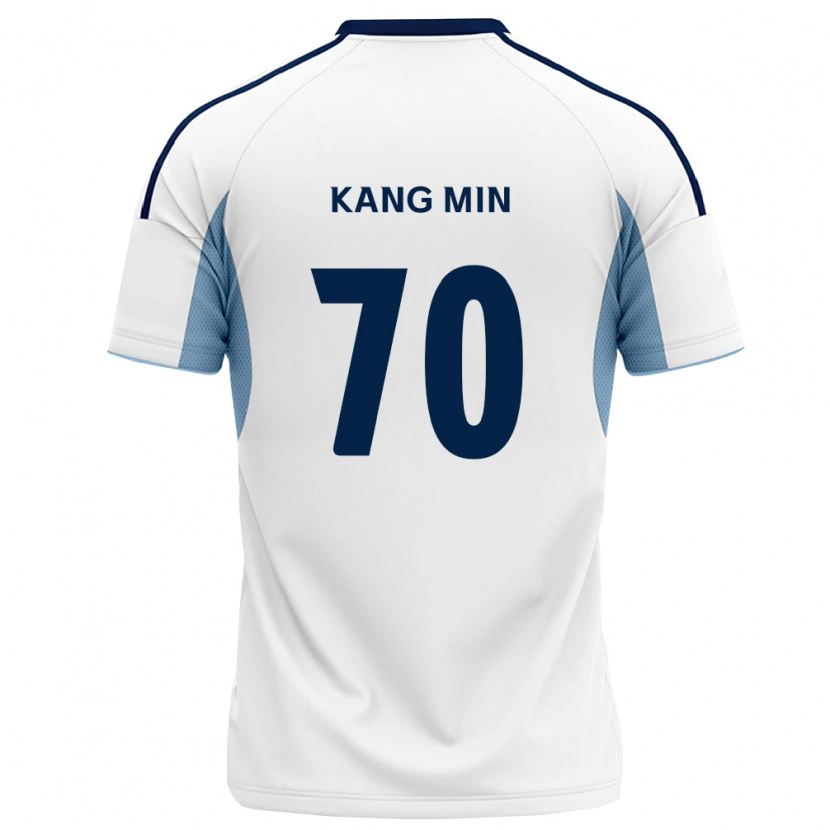 Danxen Kvinnor Kang-Min Choi #70 Kungligt Blå Vit Bortatröja Matchtröjor 2026/27 Tröjor T-Tröja