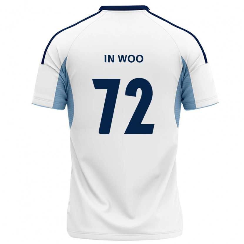 Danxen Kvinnor In-Woo Back #72 Kungligt Blå Vit Bortatröja Matchtröjor 2026/27 Tröjor T-Tröja
