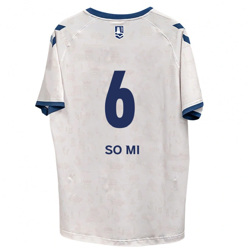 Danxen Kvinnor So-Mi Choi #6 Kungligt Blå Vit Bortatröja Matchtröjor 2026/27 Tröjor T-Tröja