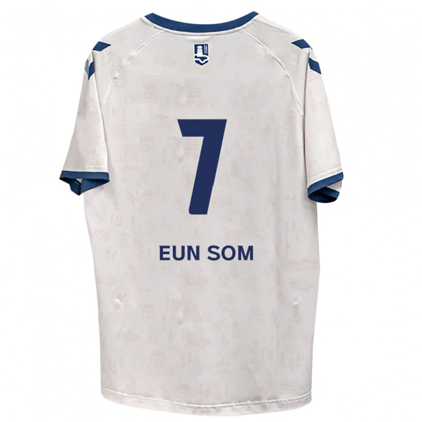 Danxen Kvinnor Eun-Som Kwon #7 Kungligt Blå Vit Bortatröja Matchtröjor 2026/27 Tröjor T-Tröja