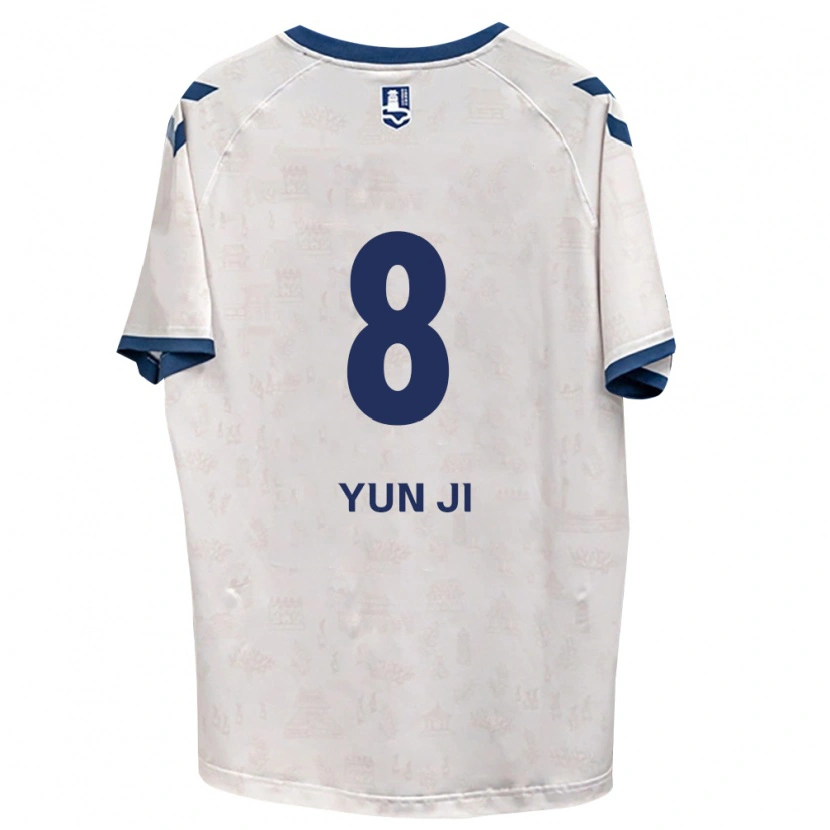 Danxen Kvinnor Yun-Ji Kim #8 Kungligt Blå Vit Bortatröja Matchtröjor 2026/27 Tröjor T-Tröja