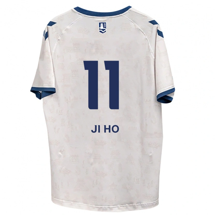 Danxen Kvinnor Ji-Ho Soon #11 Kungligt Blå Vit Bortatröja Matchtröjor 2026/27 Tröjor T-Tröja