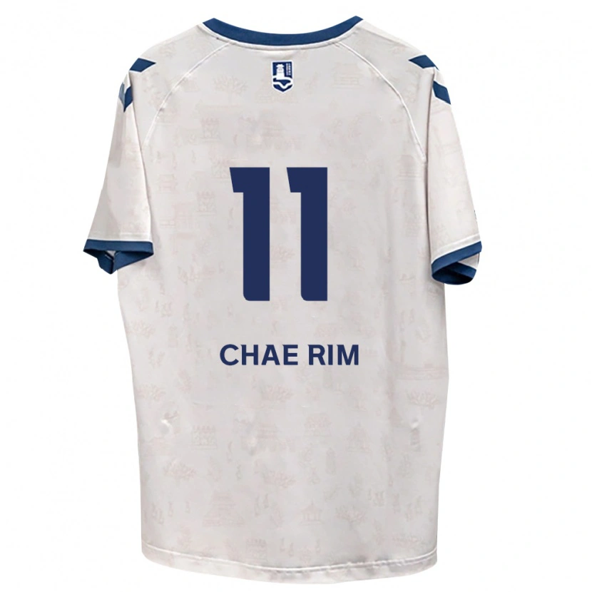 Danxen Kvinnor Chae-Rim Kang #11 Kungligt Blå Vit Bortatröja Matchtröjor 2026/27 Tröjor T-Tröja