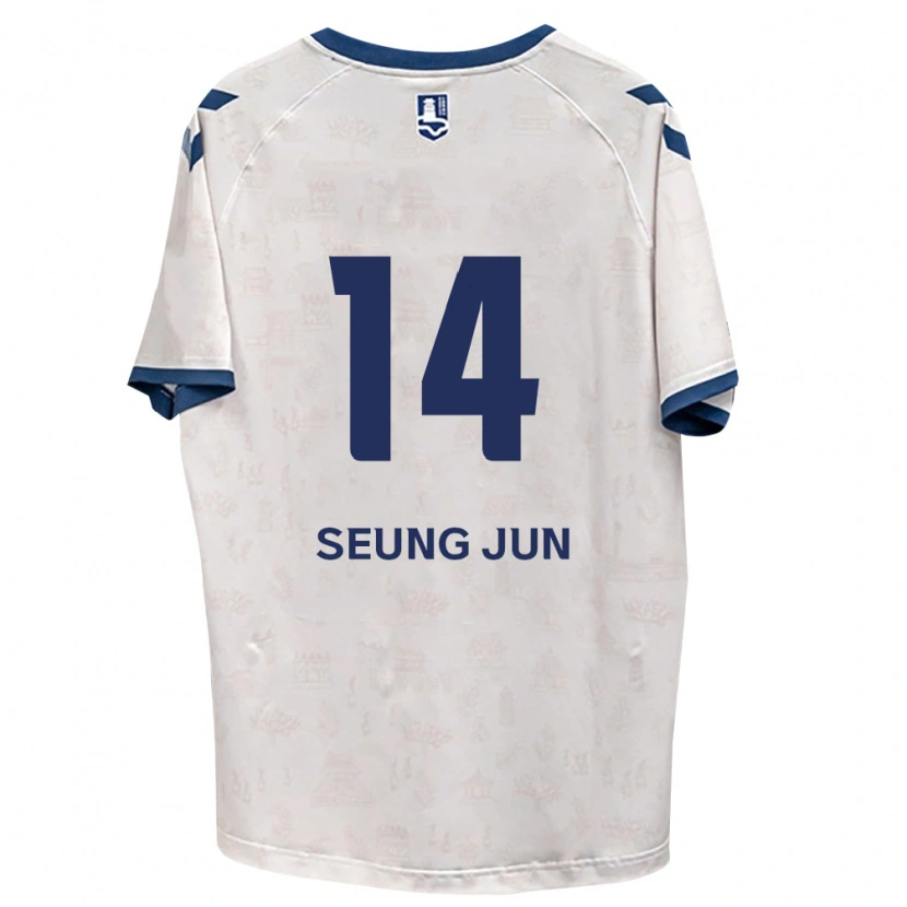 Danxen Kvinnor Seung-Jun Yeom #14 Kungligt Blå Vit Bortatröja Matchtröjor 2026/27 Tröjor T-Tröja
