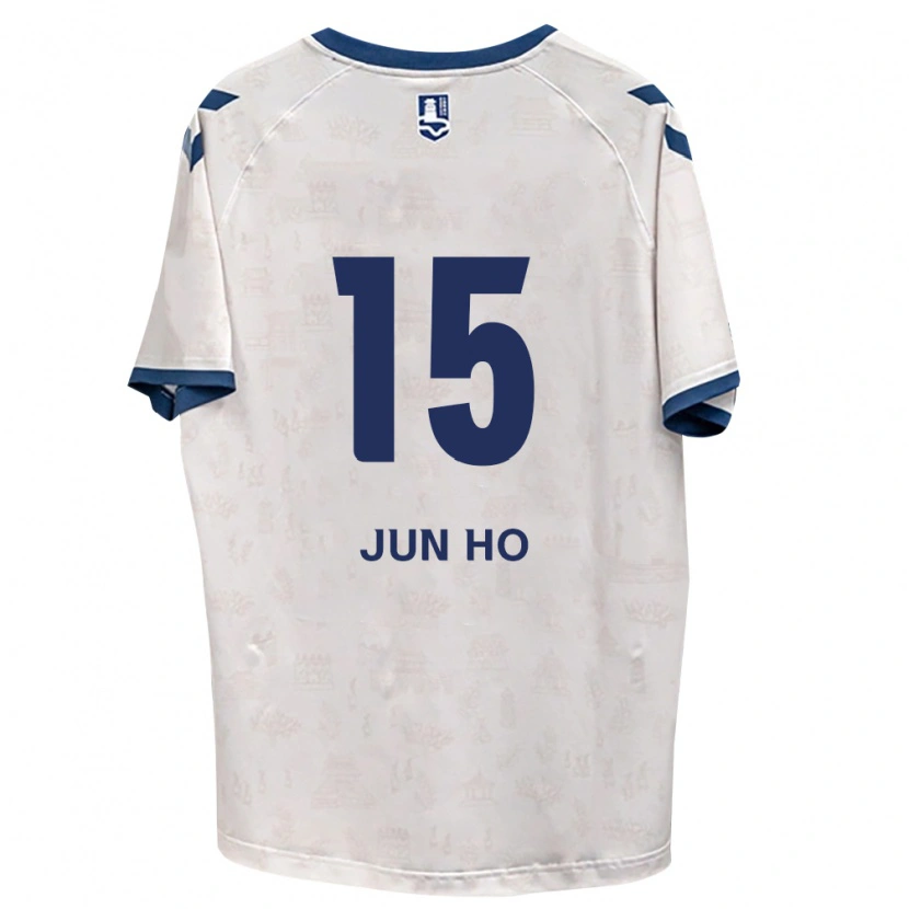 Danxen Kvinnor Jun-Ho Hong #15 Kungligt Blå Vit Bortatröja Matchtröjor 2026/27 Tröjor T-Tröja