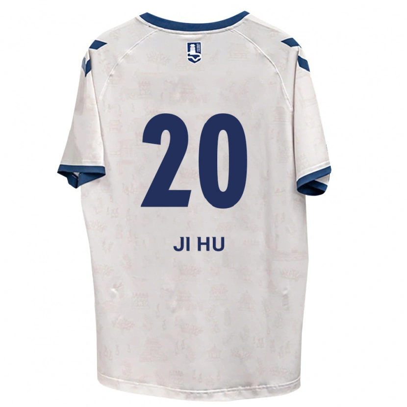 Danxen Kvinnor Ji-Hu Lee #20 Kungligt Blå Vit Bortatröja Matchtröjor 2026/27 Tröjor T-Tröja
