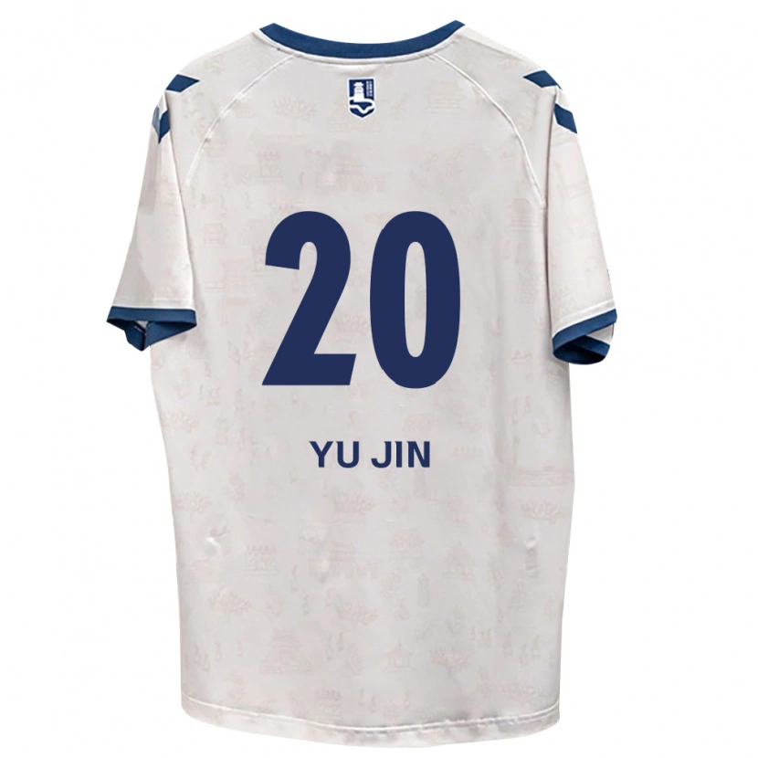 Danxen Kvinnor Yu-Jin Lee #20 Kungligt Blå Vit Bortatröja Matchtröjor 2026/27 Tröjor T-Tröja