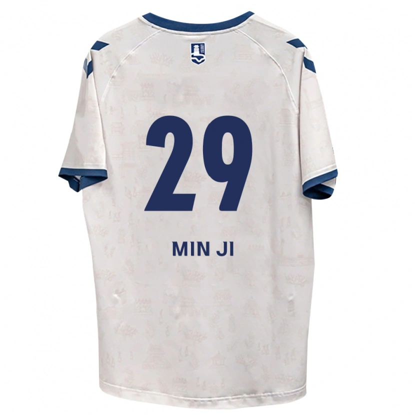 Danxen Kvinnor Min-Ji Jeon #29 Kungligt Blå Vit Bortatröja Matchtröjor 2026/27 Tröjor T-Tröja