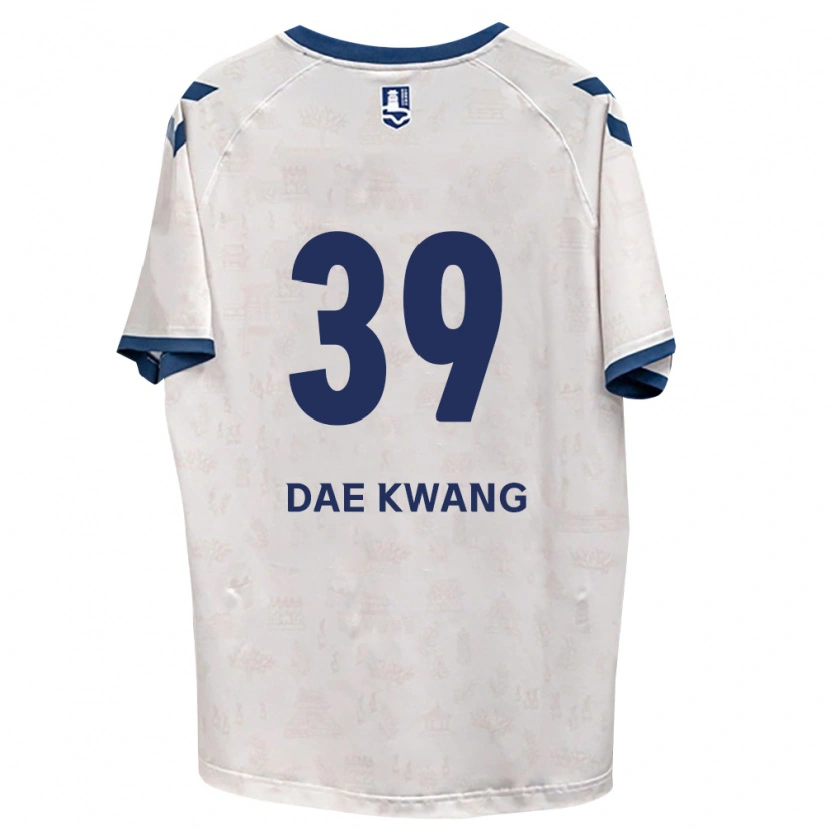 Danxen Kvinnor Dae-Kwang Lee #39 Kungligt Blå Vit Bortatröja Matchtröjor 2026/27 Tröjor T-Tröja