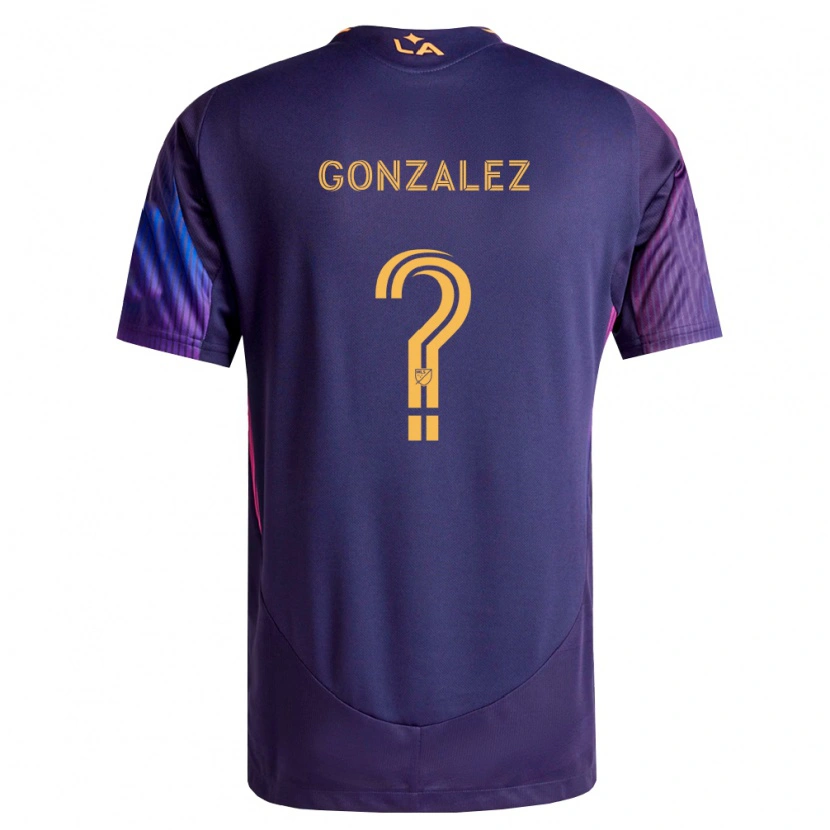 Danxen Kvinnor Miguel Gonzalez #0 Mörklila Gul Bortatröja Matchtröjor 2026/27 Tröjor T-Tröja