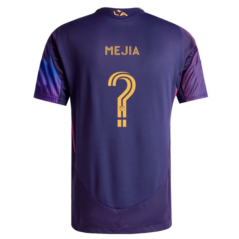 Danxen Kvinnor Robert Mejia #0 Mörklila Gul Bortatröja Matchtröjor 2026/27 Tröjor T-Tröja