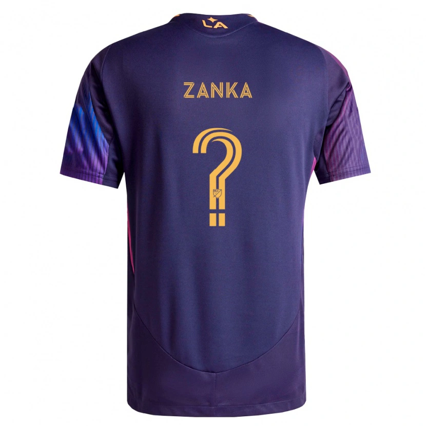Danxen Kvinnor Zanka #0 Mörklila Gul Bortatröja Matchtröjor 2026/27 Tröjor T-Tröja